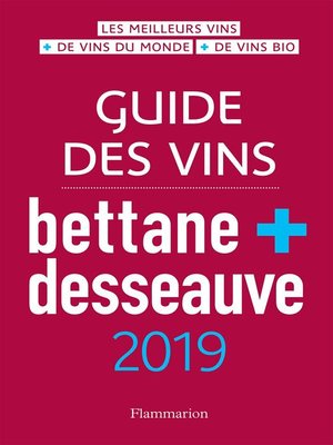 cover image of Guide des vins Bettane et Desseauve 2019